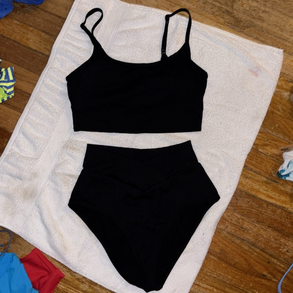 Aerie Black Bikini, L